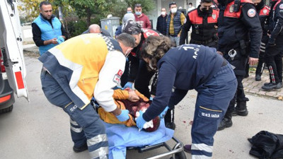 Karısını rehin aldı dehşeti yaşadı