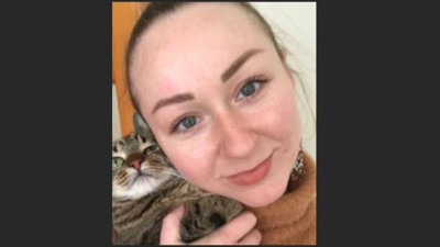 Ukraynalı kadına falçata ile saldıran eş yakalandı