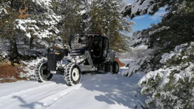 Elazığ'da 94 köy yolu kar nedeniyle ulaşıma kapandı