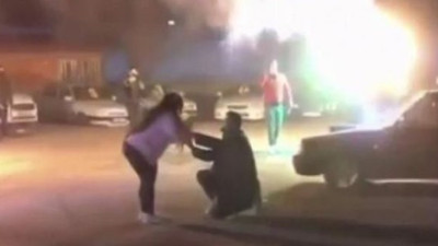 Antalya'da sürpriz evlilik teklifi pahalıya patladı. Jandarma cezayı kesti