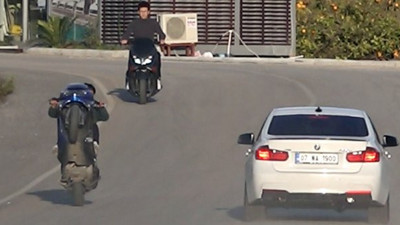 Tek tekerci gençlere para cezası