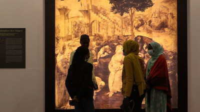 Da Vinci'nin başyapıtları 'Mona Lisa' ve 'Son akşam yemeği' Senegal'de