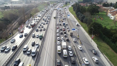 İstanbul'un bugünkü trafik haritası