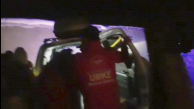 Hamile kadını kurtarmak 2 saat sürdü