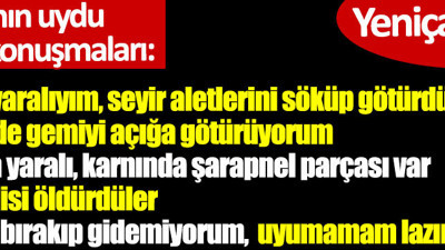 Türk gemisindeki dehşetin uydu telefon kayıtları geldi