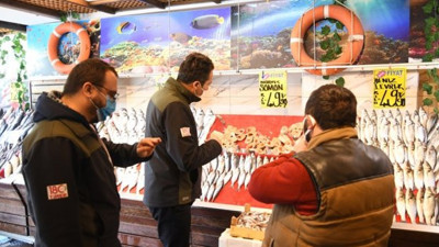 Kayseri'de Turna balığı satan işletmeye ceza