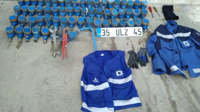 İZSU çalışanı su sayaçlarını çaldığı iddiasıyla tutuklandı