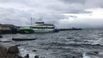 Deniz ulaşımına fırtına engeli (26 Ocak 2021)