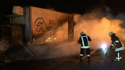 Konya'da yangın (28 Ocak 2021)