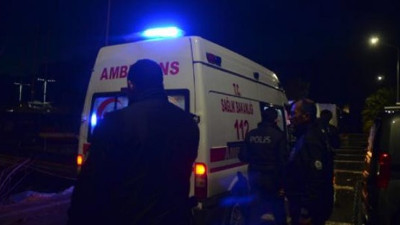 Halatı kopartan fırtına dehşeti yaşattı