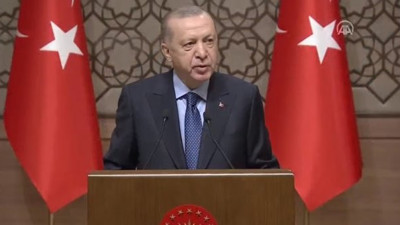 Cumhurbaşkanı Erdoğan'dan yerli aşı açıklaması