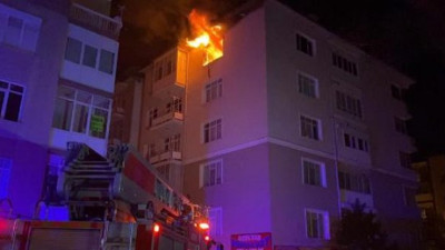 Konya'daki yangında acı bilanço 2 ölü