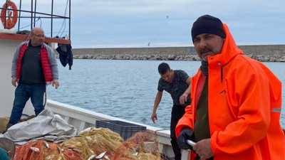 Balıkçının ağına 160 bin lira takıldı