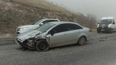 Batman'da yoğun sis kazaya neden oldu