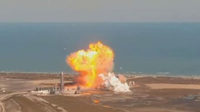 SpaceX roketi test sırasında patladı. Sonuç ekibi mutlu etti