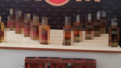 Burdur'da kaçak içki operasyonu
