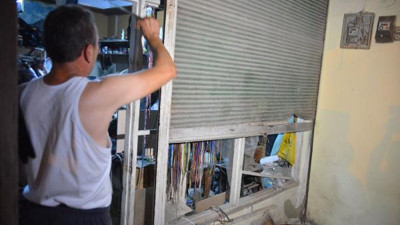 Lostra dükkanına EYP'li saldırı