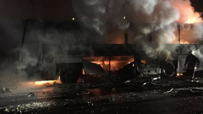 Ankara'da bombalı saldırı görüntüleri
