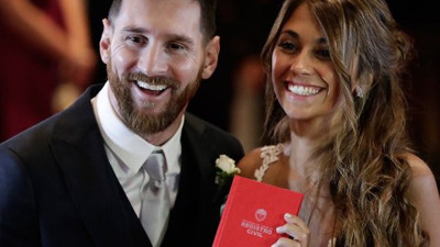 Messi dünyaevine girdi!