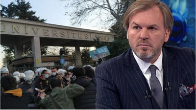 Takvim Gazetesi Genel Yayın Yönetmeni Ergün Diler Boğaziçili öğrencileri savundu. Amaniii neler oluyor hayatta