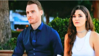 Hande Erçel ve Kerem Bürsin dizi setinde kavga mı etti