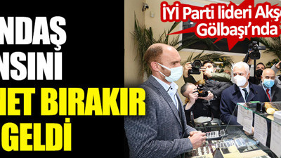 "Vatandaş alyansını emanet bırakır hale geldi" Akşener, esnaf esnaf gezmeye devam ediyor!