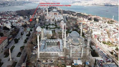 Altında Sultanahmet Köftecisi'nin olduğu tarihi han satılığa çıkarıldı. Fiyatı şaşırttı