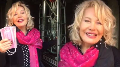 Emel Sayın paylaştı: Aşı oldum