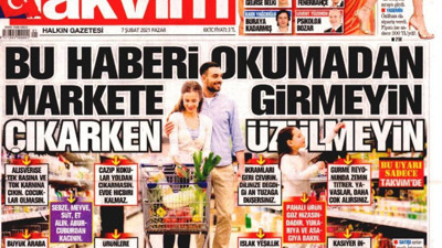 Ülke bu hale nasıl geldi diye haber yapacaklarına ucuz alışverişin kılıfını buldular. Ayıptır yazıktır günahtır