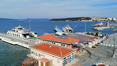 Gökçeada ve Bozcaada feribot seferleri iptal edildi (07 Şubat 2021)