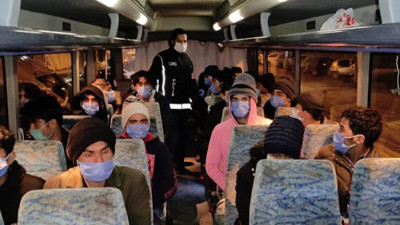 Malatya'da 20 göçmen yakalandı