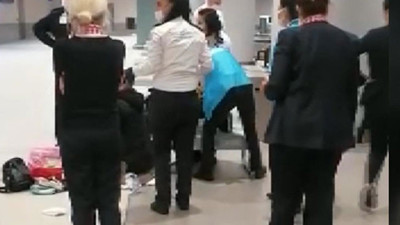 İstanbul Havalimanı'nda doğum telaşı. Uçaktan inen kadın doğurdu