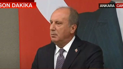 CHP'de beklenen gelişme. Muharrem İnce istifa etti
