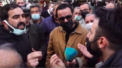 Sokak röportajındaki vatandaş "4 bil biliyorum, işsizim" diyen şehit çocuğuna hain dedi