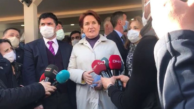 Meral Akşener. Görüyorum ki Cumhur İttifakı Jin-Ping Perinçek'in emrinde
