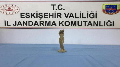 Roma dönemine ait heykel ele geçirildi