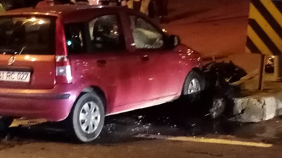 Korona virüslü olduğunu kazadan sonra öğrendi