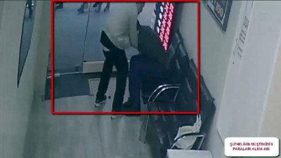 Parasını sayarken bir anda çaldırdı