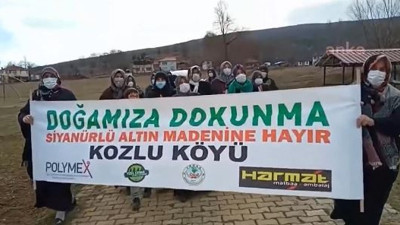 Siyanürlü altın madenine izin verilince köylüler isyan etti