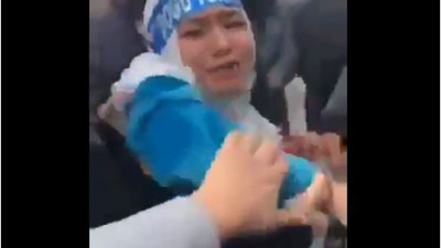 Kayseri'de Uygur Türkleri'ne polis müdahalesi