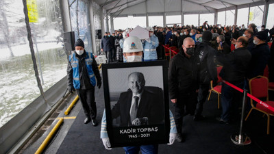 Kadir Topbaş'a son veda. Erdoğan cenaze töreninde konuştu