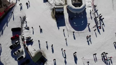 Ilgaz Dağı Kayak Merkezi'ne yoğun ilgi