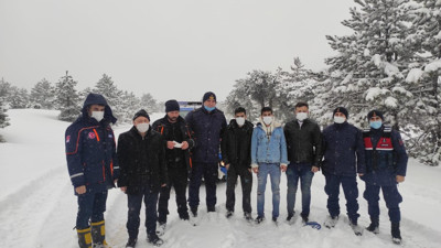 Gençlerin imdatlarına AFAD yetişti