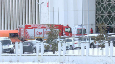 Kriminal incelemede korkutan olay. 3 polis birden fenalaştı. Çok sayıda ekip sevk edildi