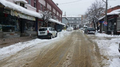 Çanakkale'nin Yenice ilçesinde yüz yüze eğitime 'kar' engeli