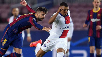 Kylian Mbappe Barcelona'yı dağıttı. Şampiyonlar Ligi'nde PSG'nin gecesi