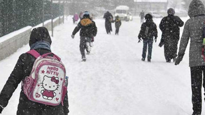 Yüz yüze eğitime kar engeli. İşte il il eğitime ara verilen yerler