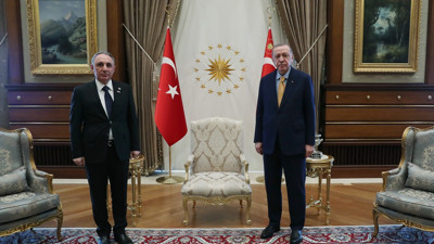 Erdoğan Azerbaycan Başsavcısı ile görüştü