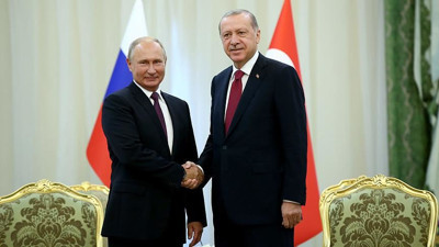 Cumhurbaşkanı Erdoğan Putin ile görüştü (18 Şubat 2021)