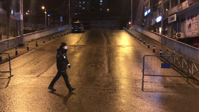 Sokağa çıkma yasağı başladı (19 Şubat 2021)